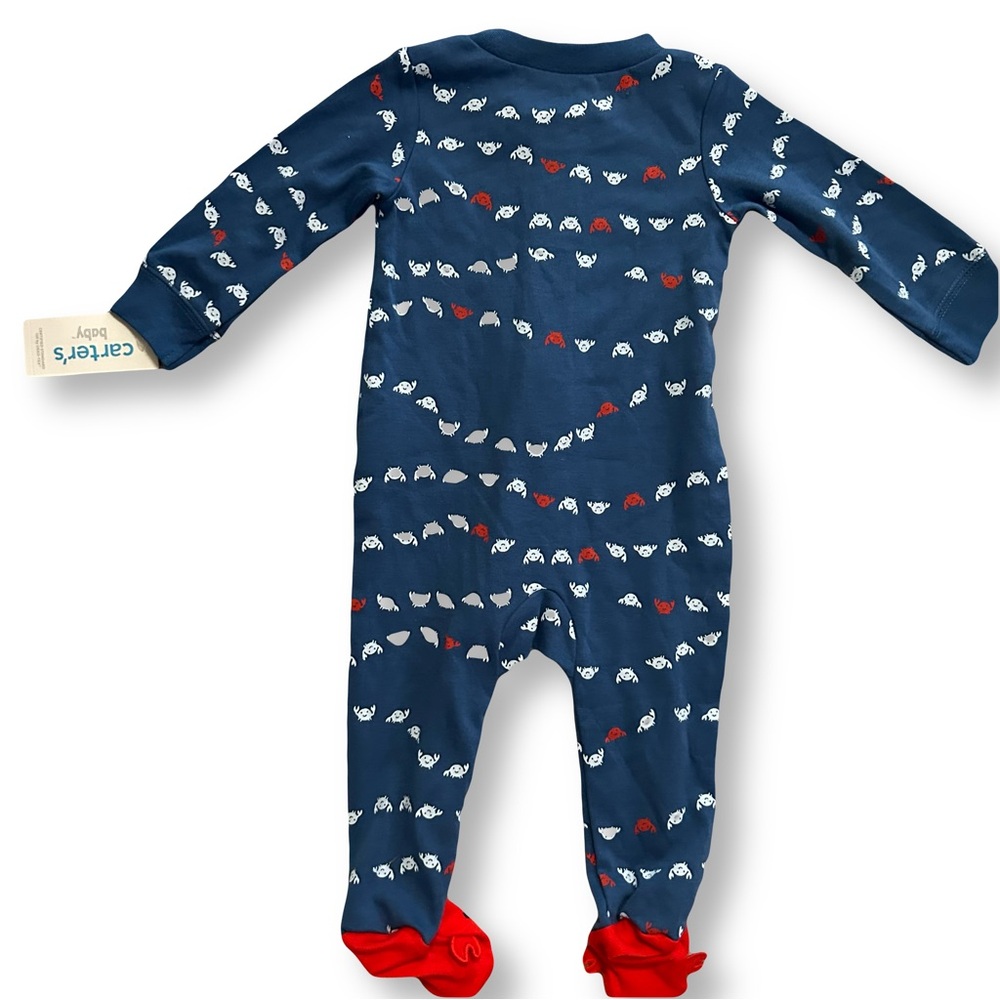NWT 9 months /CARTER’S Sleeper Pajamas & Lauren Conrad Two-piece outfit bundle - Picture 4 of 6